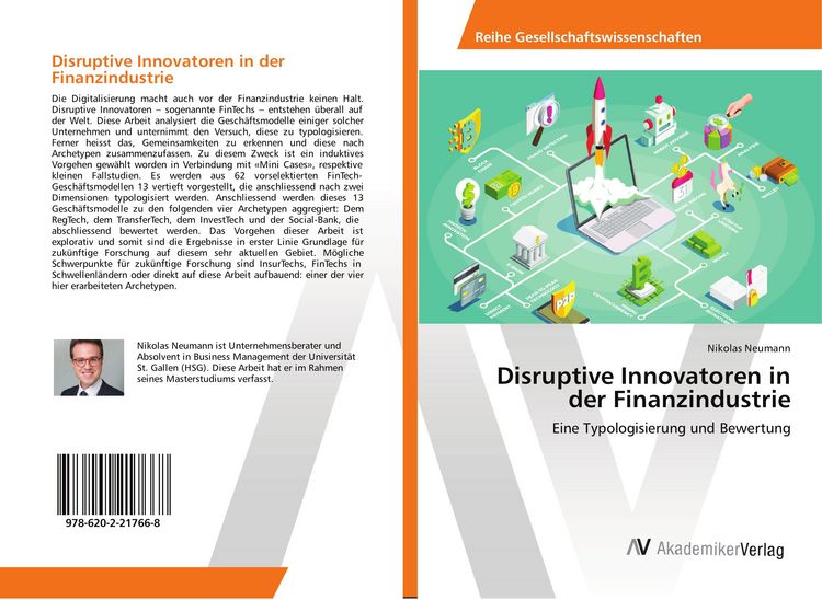 Produktbild: Disruptive Innovatoren in der Finanzindustrie