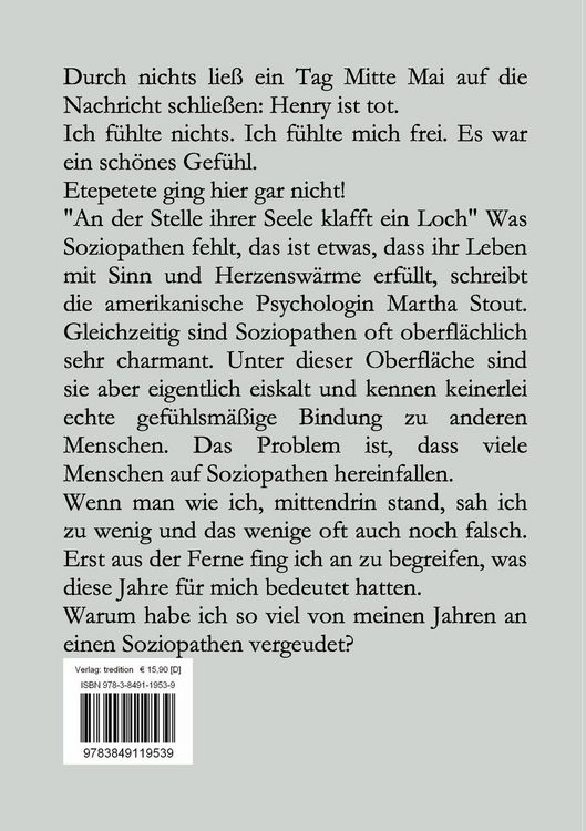 Produktbild: Henry der Soziopath