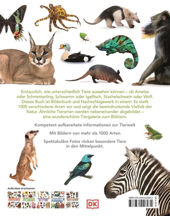 Produktbild: Unsere Welt in 1000 Bildern. Tiere