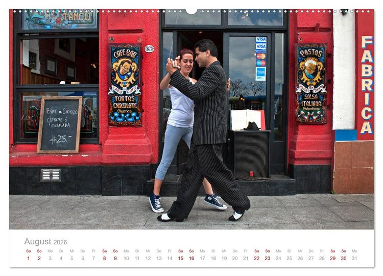Produktbild: Geliebtes Buenos Aires (Wandkalender 2026 DIN A2 quer), CALVENDO Monatskalender