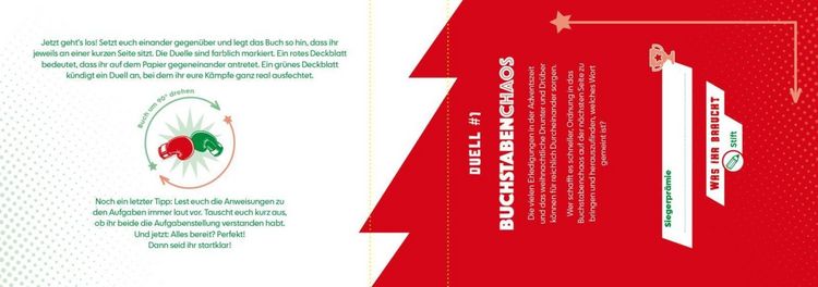 Produktbild: Mit dir spiele ich am liebsten &ndash; Das ultimative Weihnachtsduell-Buch