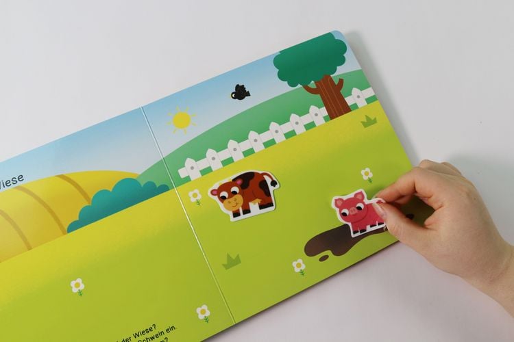 Produktbild: Stickerspa&szlig; f&uuml;r kleine H&auml;nde - Bauernhof