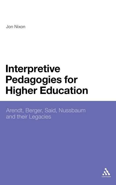 Produktbild: Interpretive Pedagogies for Higher Education