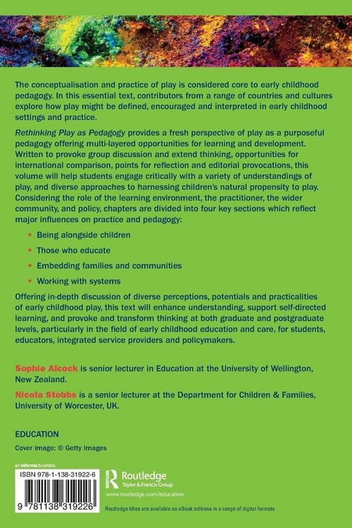 Produktbild: Rethinking Play as Pedagogy