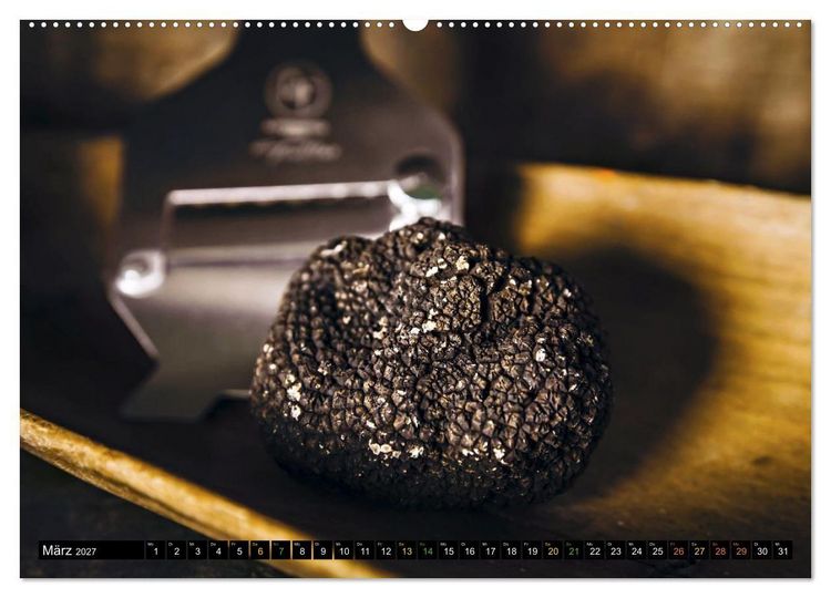 Produktbild: Tr&uuml;ffel - schwarzes Gold (hochwertiger Premium Wandkalender 2027 DIN A2 quer), Kunstdruck in Hochglanz