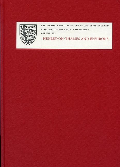 Produktbild: A History of the County of Oxford