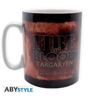 Produktbild: ABYstyle - Game of Thrones - Targaryen 460 ml Tasse