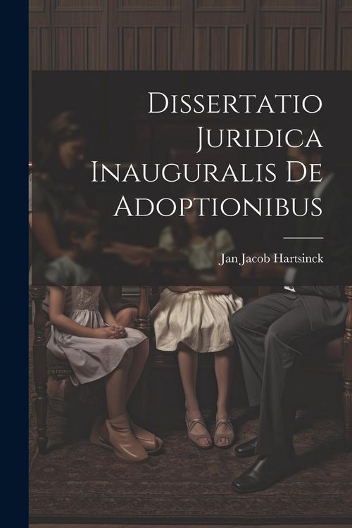Produktbild: Dissertatio Juridica Inauguralis De Adoptionibus