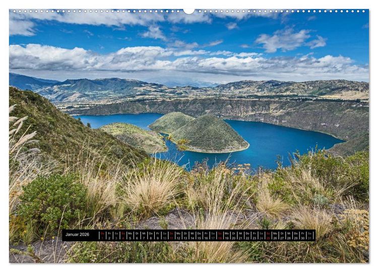 Produktbild: Ecuador (Wandkalender 2026 DIN A2 quer), CALVENDO Monatskalender