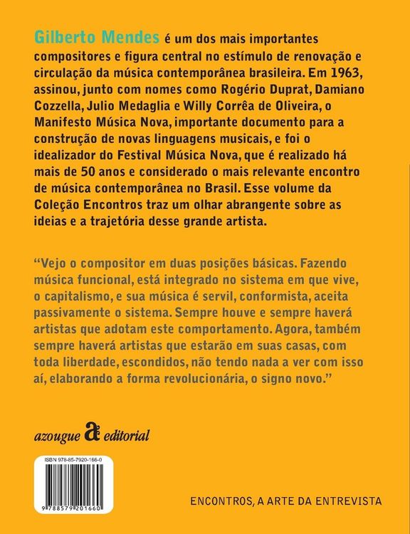 Produktbild: Gilberto Mendes - Encontros