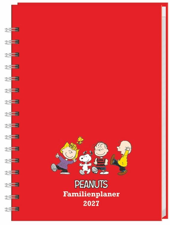 Produktbild: Peanuts Familienplaner-Buch A5 2027