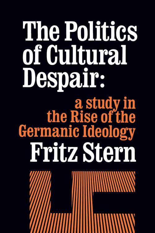 Produktbild: The Politics of Cultural Despair