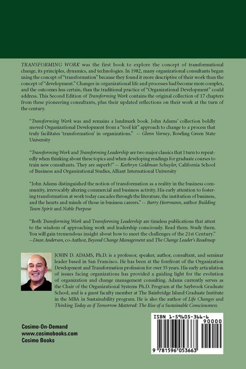 Produktbild: Transforming Work, Second Edition