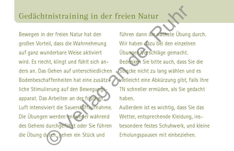 Produktbild: Denken und Bewegen mit Senioren und Seniorinnen