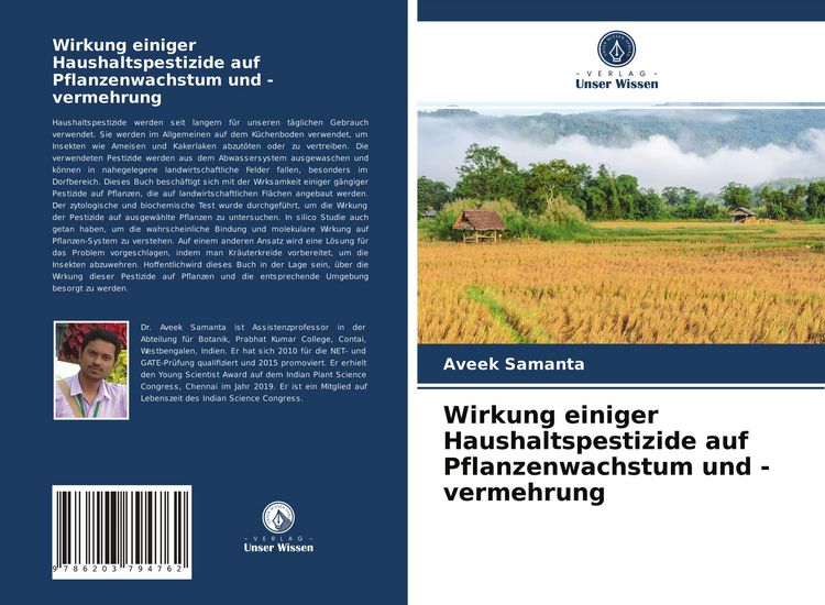 Produktbild: Wirkung einiger Haushaltspestizide auf Pflanzenwachstum und -vermehrung