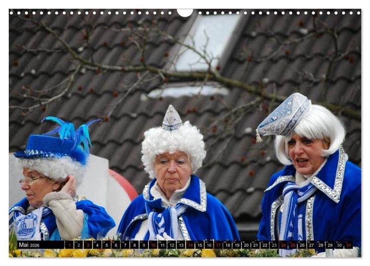 Produktbild: K&ouml;lner Karneval - das ganze Jahr! (Wandkalender 2026 DIN A3 quer), CALVENDO Monatskalender