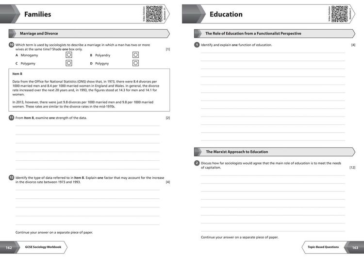 Produktbild: AQA GCSE 9-1 Sociology All-in-One Complete Revision and Practice