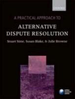 Produktbild: A Practical Approach to Alternative Dispute Resolution