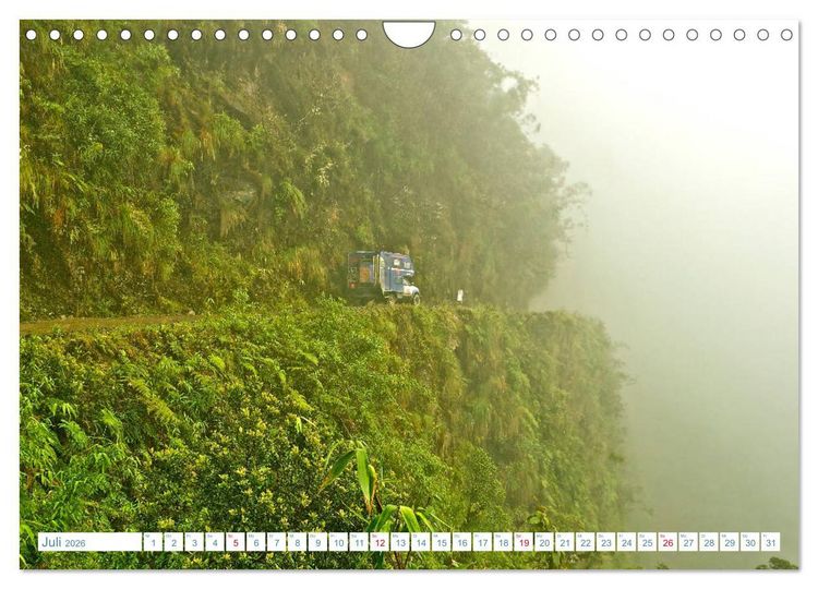 Produktbild: Bolivien - Land und Leute (Wandkalender 2026 DIN A4 quer), CALVENDO Monatskalender