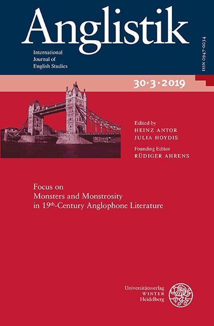 Produktbild: Anglistik. International Journal of English Studies. Volume 30.3 (2019)