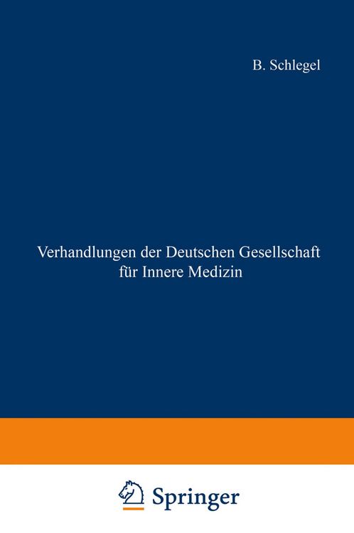 Produktbild: Verhandlungen der Deutschen Gesellschaft f&uuml;r Innere Medizin