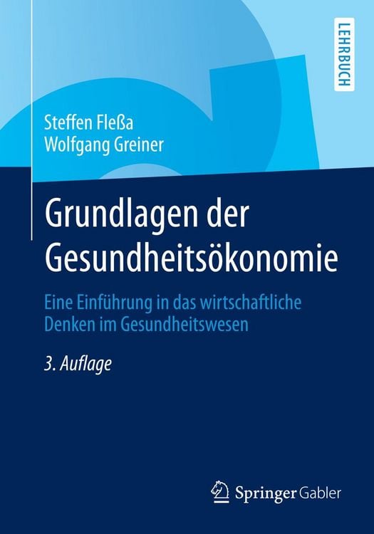 Produktbild: Grundlagen der Gesundheits&ouml;konomie