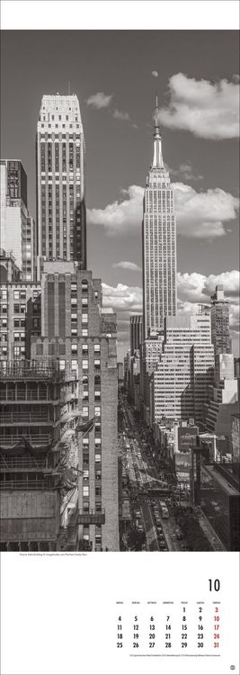 Produktbild: New York Vertical Kalender 2027