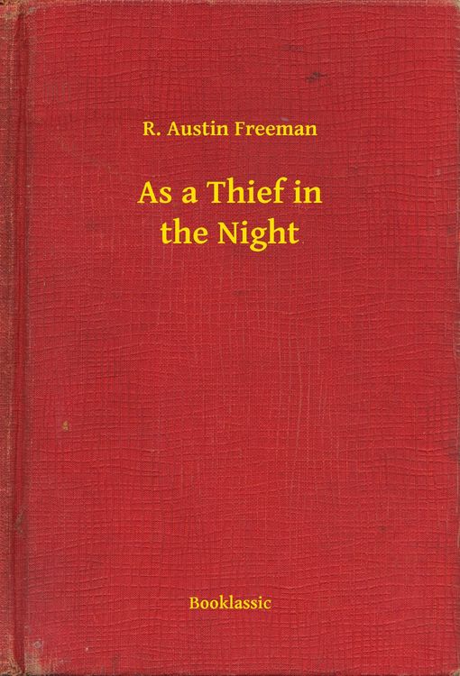 Produktbild: As a Thief in the Night
