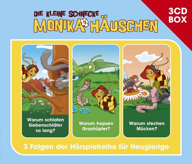 Produktbild: Die kleine Schnecke Monika H&auml;uschen - 3-CD H&ouml;rspielbox Vol. 4