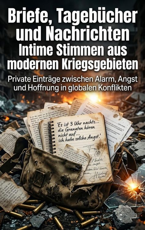 Produktbild: Briefe, Tageb&uuml;cher und Nachrichten: Intime Stimmen aus modernen Kriegsgebieten