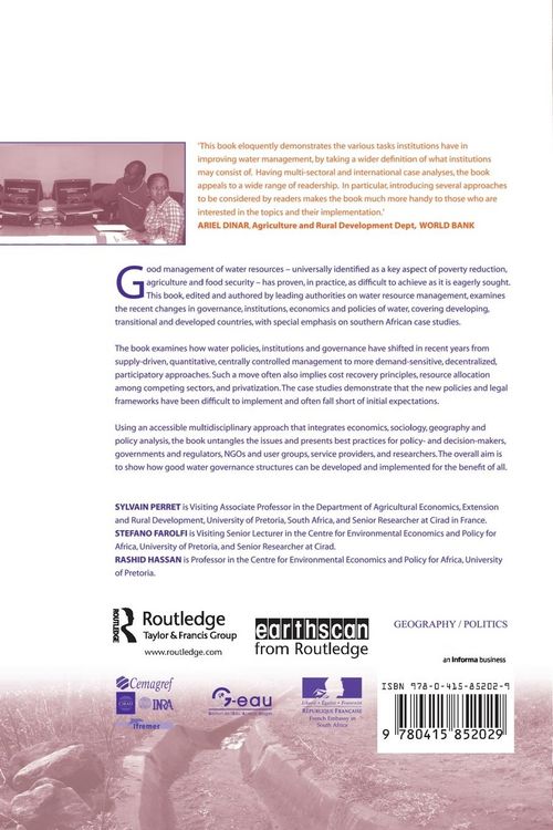 Produktbild: Water Governance for Sustainable Development