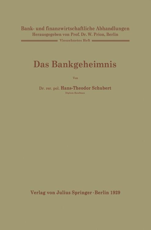 Produktbild: Das Bankgeheimnis