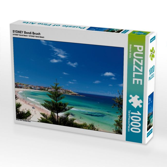 Produktbild: CALVENDO Puzzle SYDNEY Bondi Beach | 1000 Teile Lege-Gr&ouml;&szlig;e 64x48cm Foto-Puzzle f&uuml;r gl&uuml;ckliche Stunden
