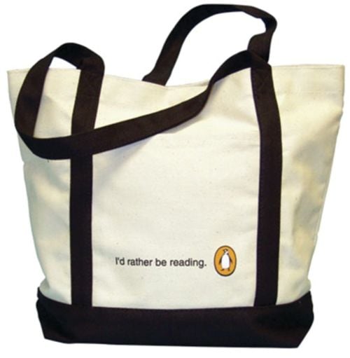 Produktbild: Tote: I'd Rather Be Reading (White)