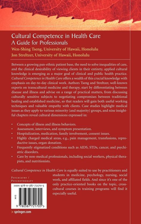 Produktbild: Cultural Competence in Health Care