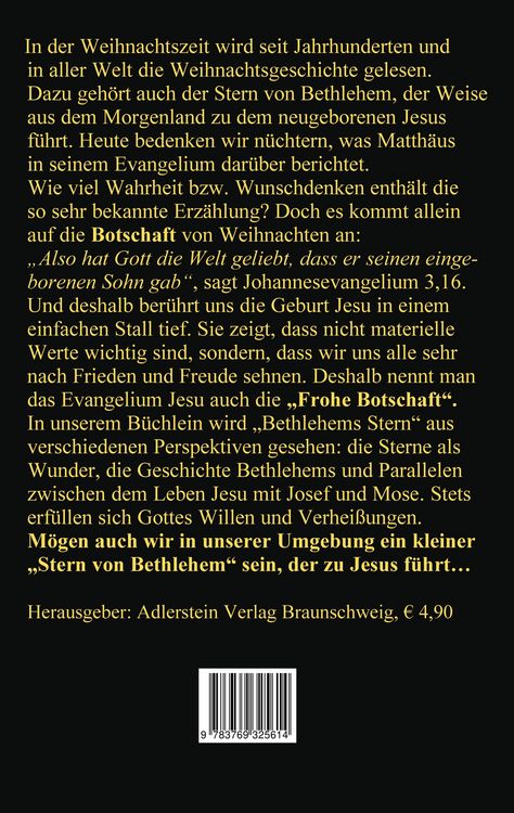 Produktbild: Bethlehems Stern
