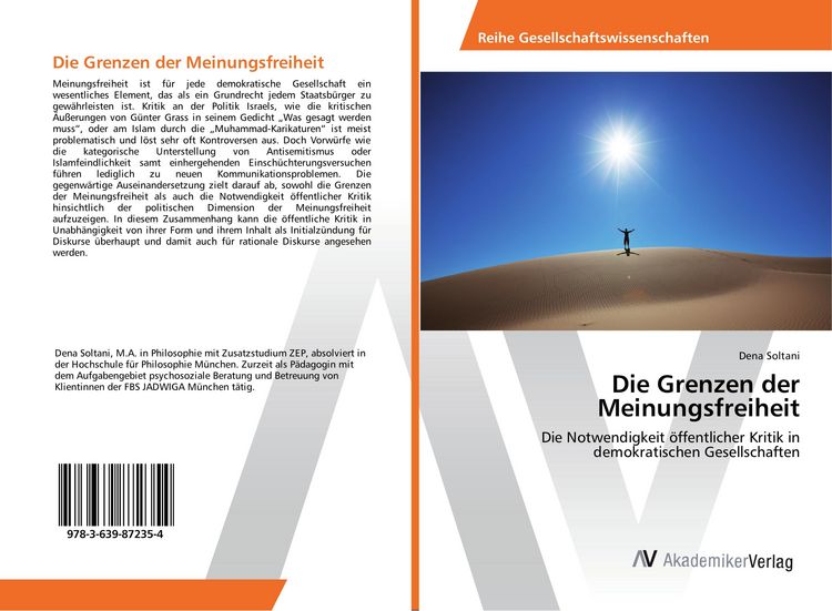 Produktbild: Die Grenzen der Meinungsfreiheit