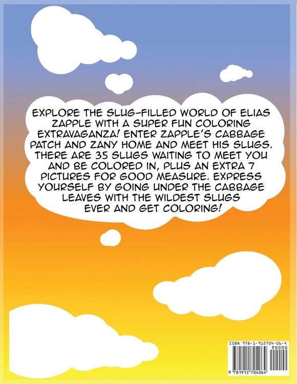Produktbild: Elias Zapple's Book of Slugs Coloring Book