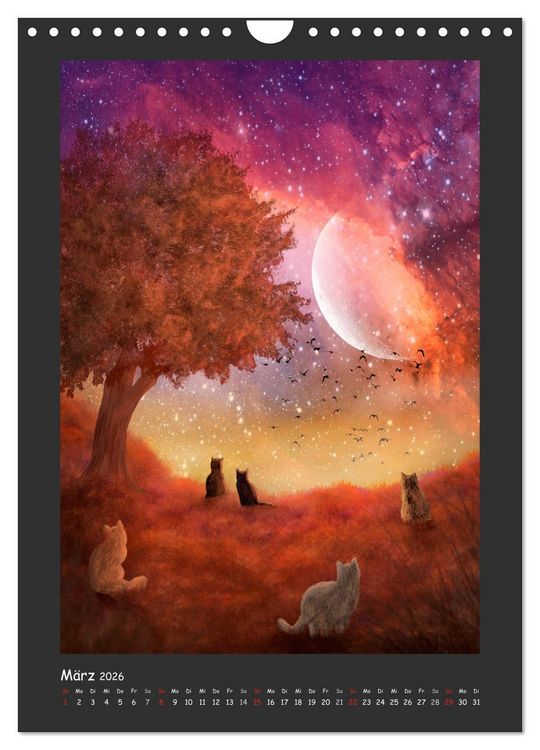 Produktbild: Kleine Tr&auml;umer (Wandkalender 2026 DIN A4 hoch), CALVENDO Monatskalender