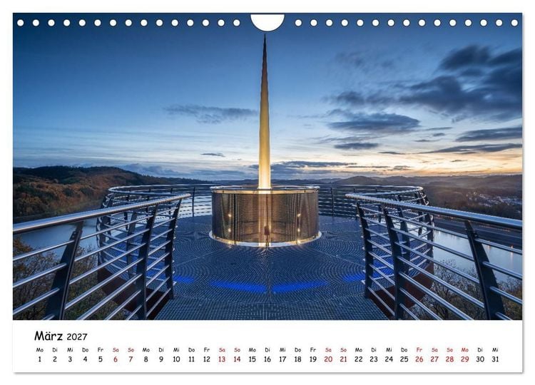Produktbild: Heimat Entdecken: Sauerland (Wandkalender 2027 DIN A4 quer), CALVENDO Monatskalender