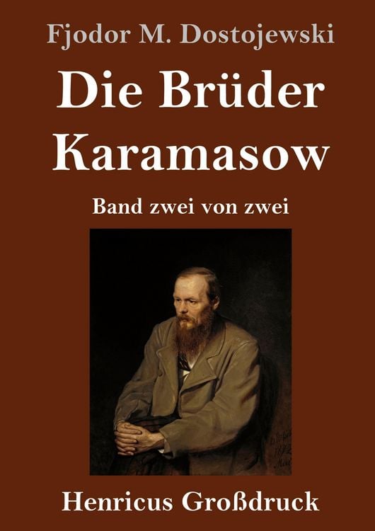 Produktbild: Die Br&uuml;der Karamasow (Gro&szlig;druck)