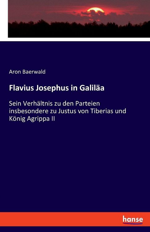 Produktbild: Flavius Josephus in Galil&auml;a
