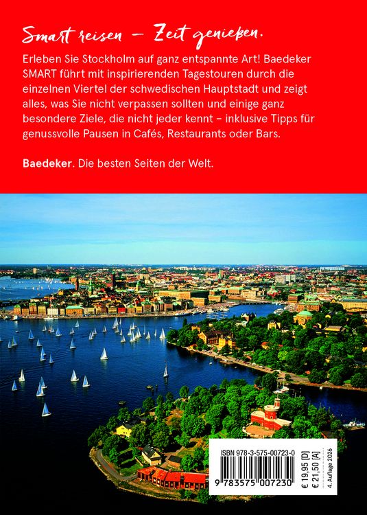 Produktbild: Baedeker SMART Reisef&uuml;hrer Stockholm