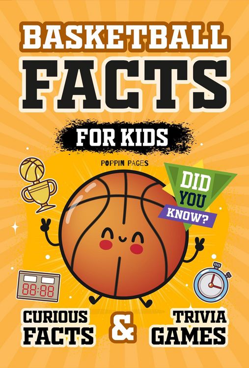 Produktbild: Basketball Facts Book for Kids: Curious Facts and Trivia Games for Fans and Lovers