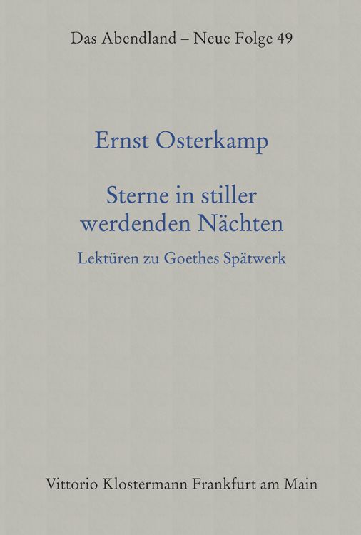 Produktbild: Sterne in stiller werdenden N&auml;chten