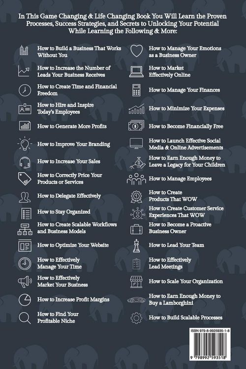 Produktbild: The Elephant In The Room | How to Build a Successful Business