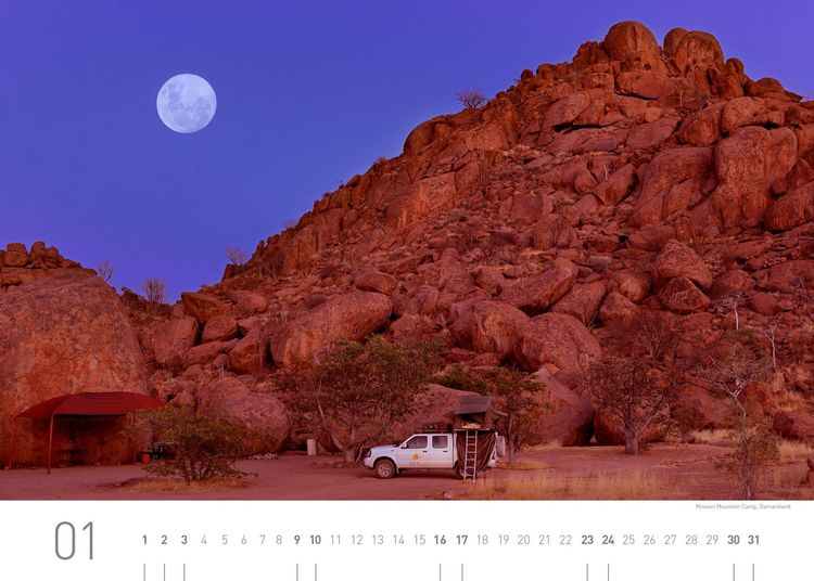 Produktbild: Namibia Exklusivkalender 2027