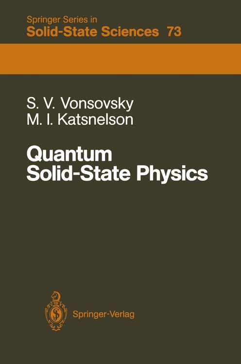 Produktbild: Quantum Solid-State Physics