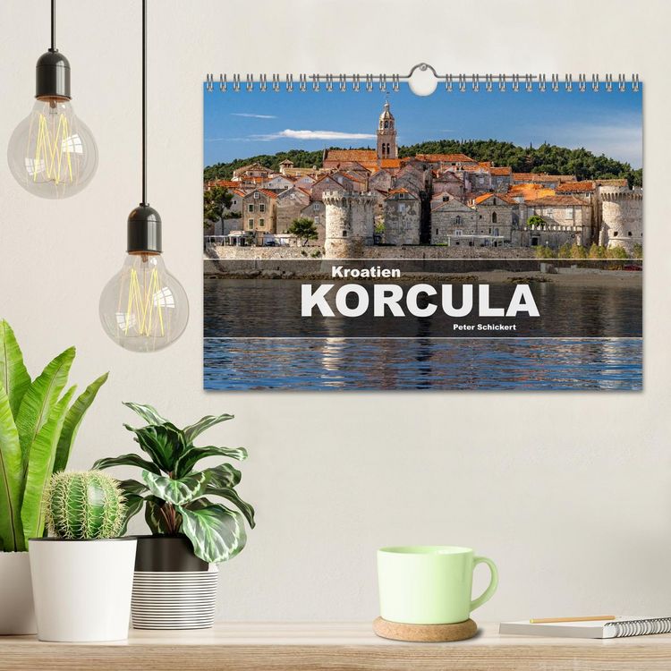 Produktbild: Kroatien - Korcula (Wandkalender 2026 DIN A4 quer), CALVENDO Monatskalender
