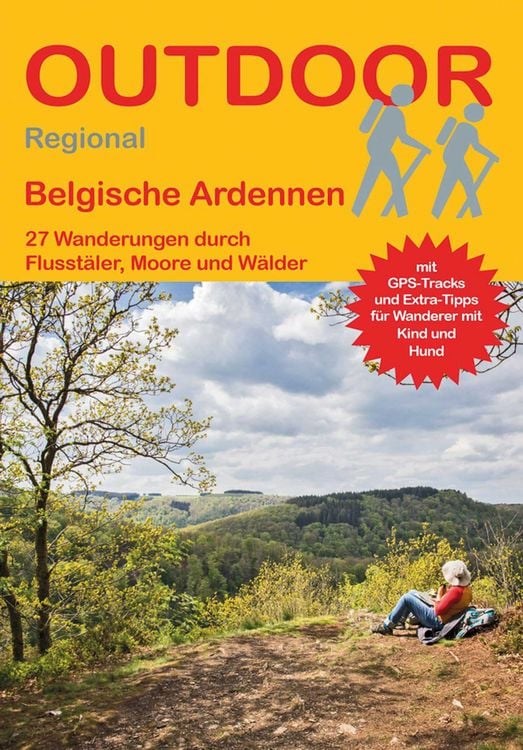 Produktbild: Belgische Ardennen 27 Wanderungen durch Flusst&auml;ler, Moore und W&auml;lder